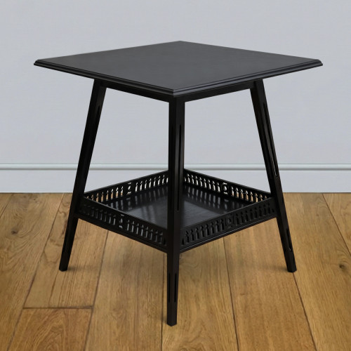 One ebonised mahogany  occasional table in the design of James Shoolbred & Co circa 1905
